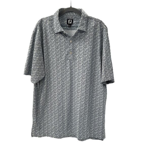 FJ Other - FJ Foot Joy Performance Polo Shirt Brasstown Valley Size Large